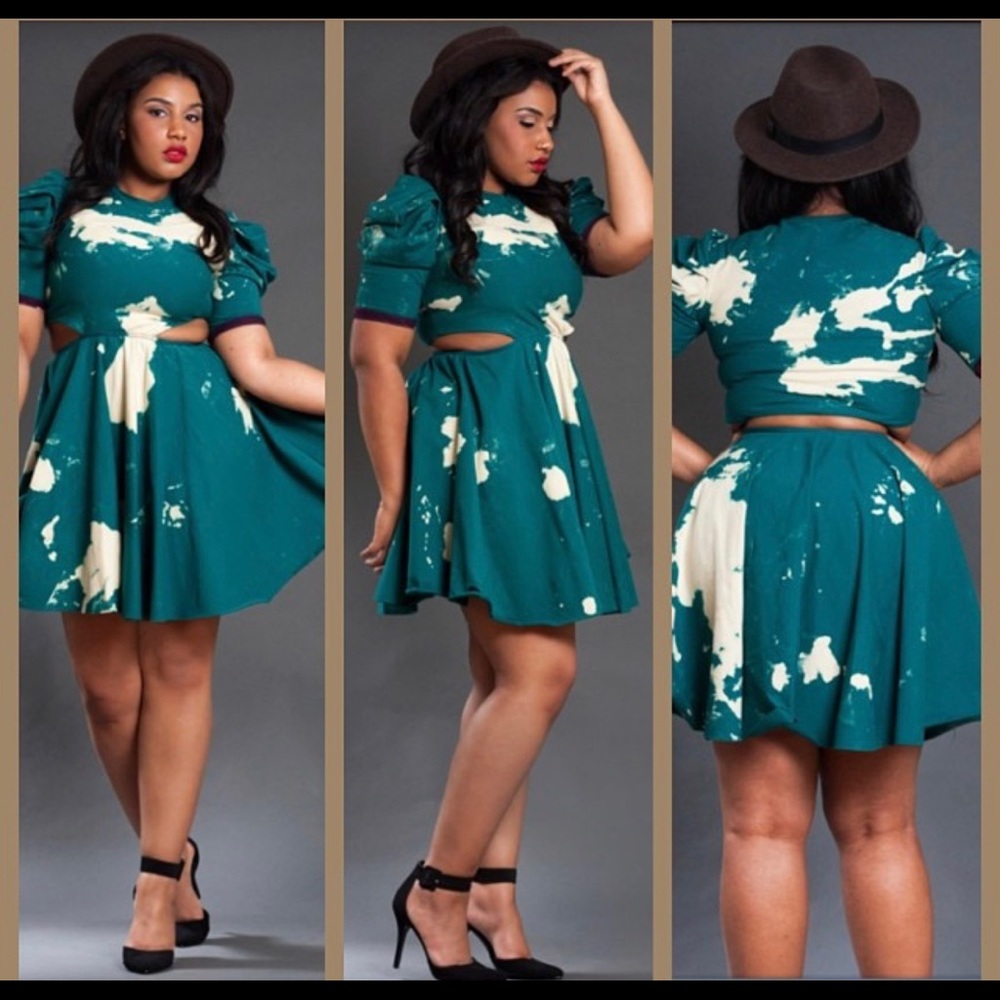 Nakimuli custom made limited edition cut out dress